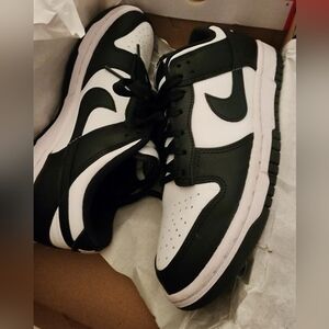 Like new Nike Panda Dunks in box. Women's size 8, Big kids 6.5.